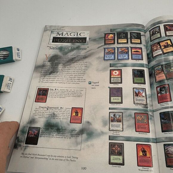 The Duelist, Issue 3, Fall 1994 (The Official Deckmaster Magazine) w Jyhad - Picture 10 of 12